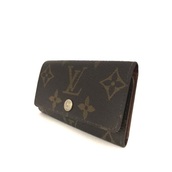 Louis Vuitton Monogram Multicles 4 Ring Key Case Brown/2BJ2084 101225 - Picture 5 of 9